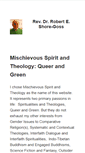 Mobile Screenshot of mischievousspiritandtheology.com
